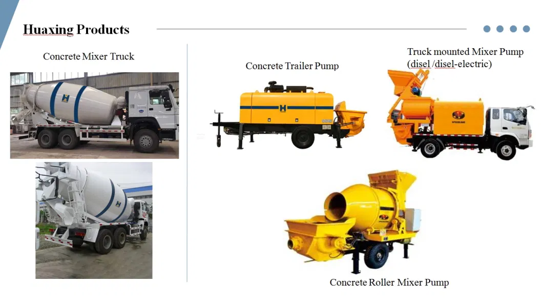 Concrete Mixer and Cement Pump Machine Parts for Sale