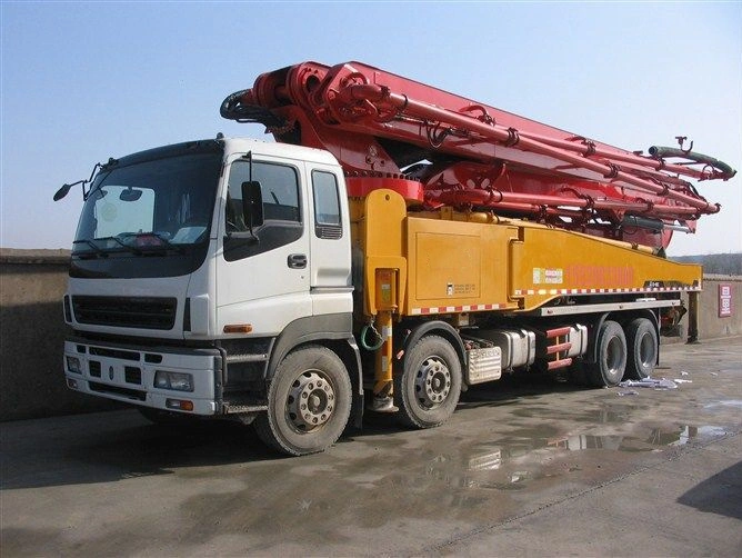 Popular Brand 49m Truck Boom Mounted Concrete Pump Truck Syg5340thb 490c-10