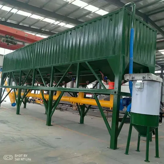 Bolso enorme horizontal Silo grande del polvo del cemento del bolso de la máquina de alimentación del cemento del bolso de 1 tonelada